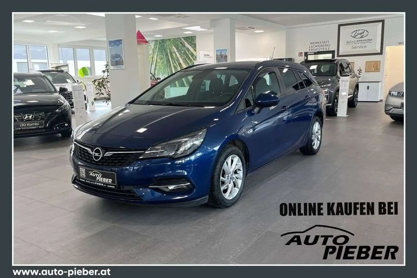 Opel Astra ST 1,2 Turbo Edition *PDC*SHZ*LHZ* Blau - 1