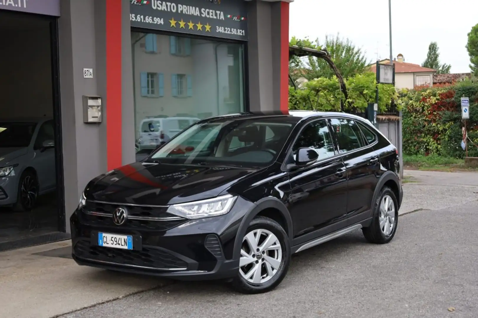Volkswagen Taigo 1.0 TSI per Neopatentati ACC Radar LED PREZZO REAL Zwart - 1