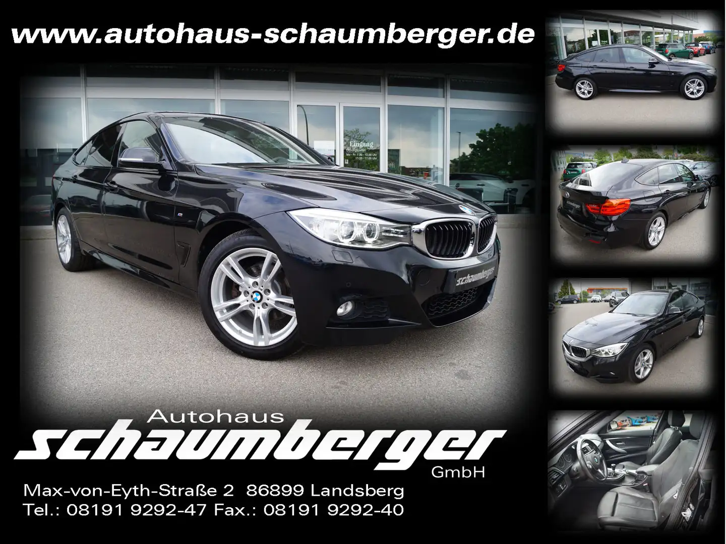 BMW 320 320d xDrive Gran Turismo * M Sport * 1. Hand * Zwart - 1