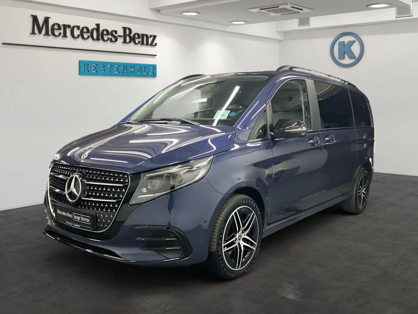 Mercedes-Benz V 250 d 4MATIC AVANTGARDE AHK+360°+EASY-PACK Blau - 2