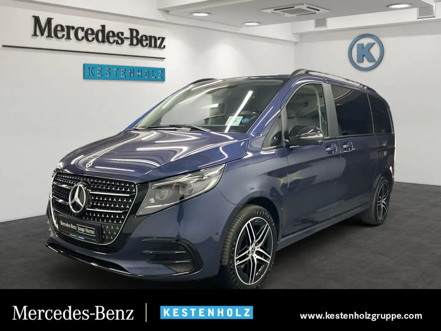 Mercedes-Benz V 250 d 4MATIC AVANTGARDE AHK+360°+EASY-PACK Blau - 1