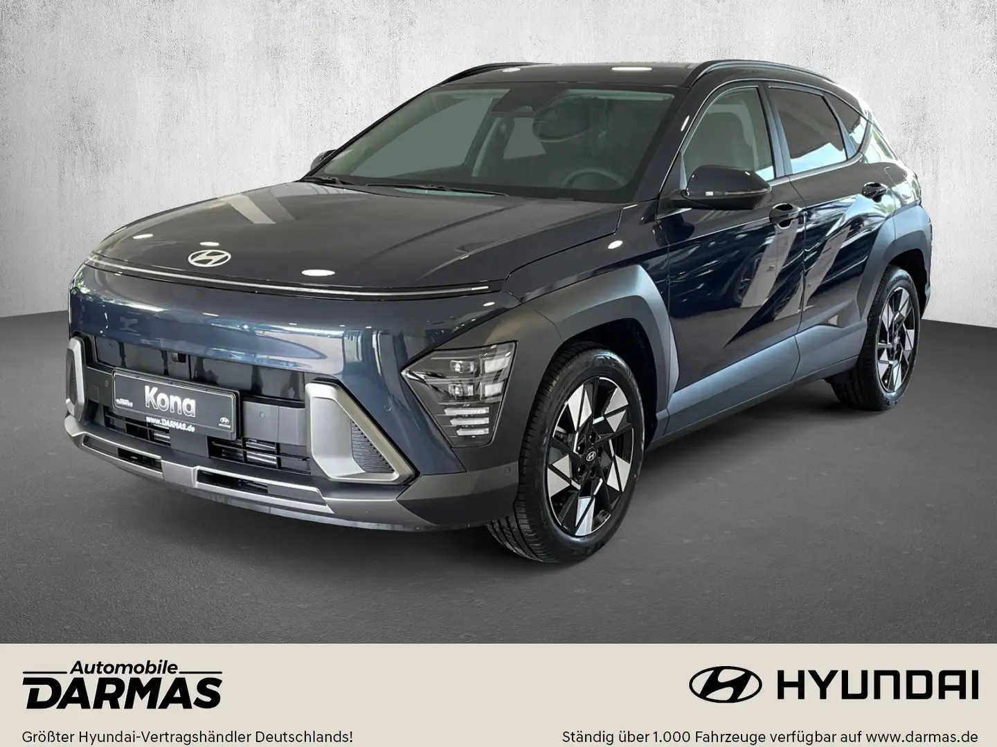 Hyundai KONA KONA NEUES Modell 1.6 Turbo DCT Prime 4WD Navi Bleu - 1
