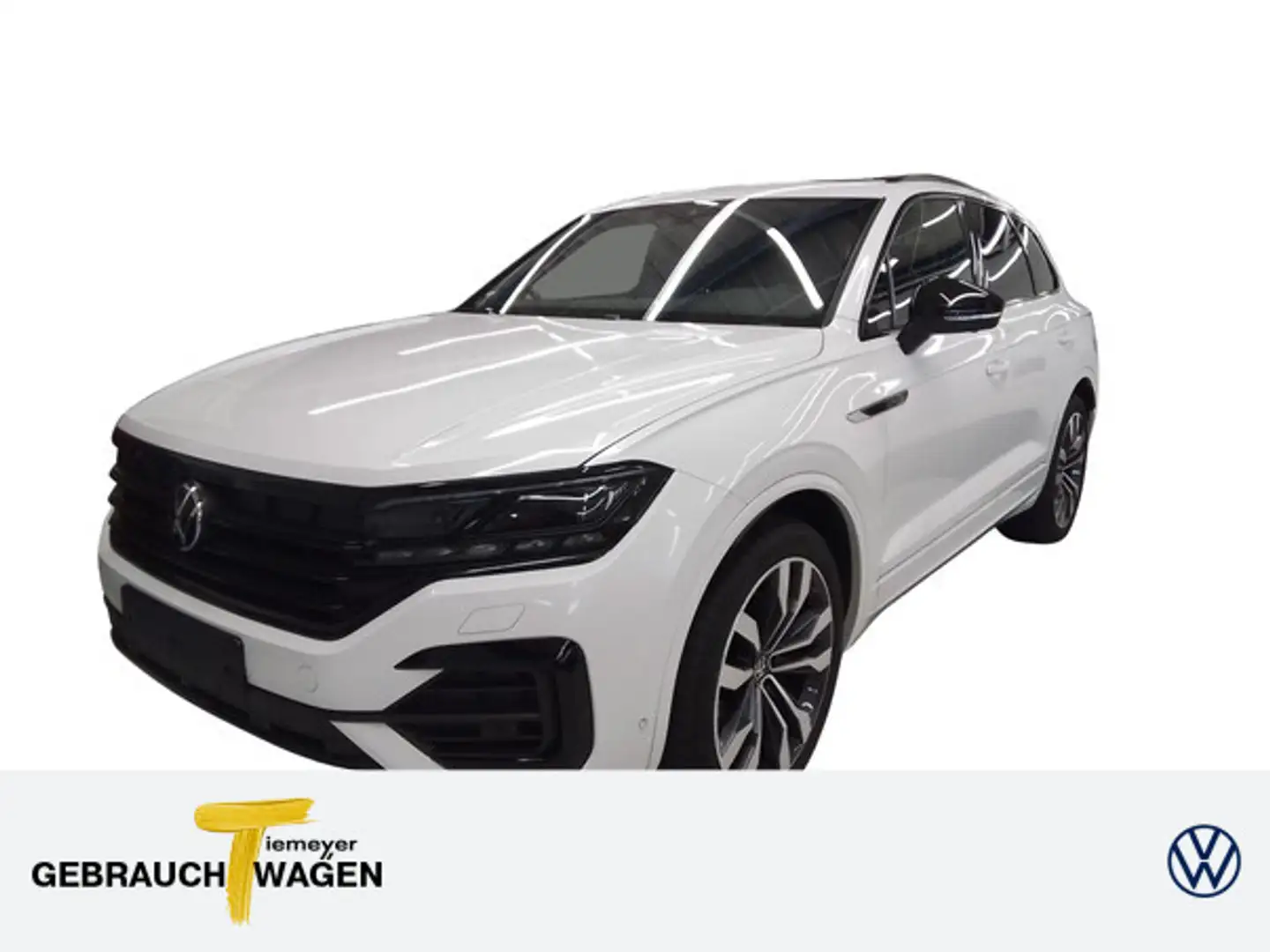 Volkswagen Touareg 3.0 TDI DSG 4M R-LINE BLACK LM21 PANO 4W Weiß - 1