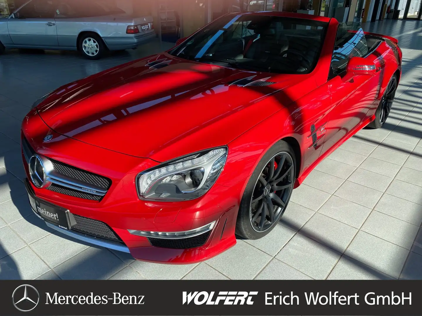 Mercedes-Benz SL 63 AMG im Kundenauftrag! Carbon, AMG Driver's Package Červená - 1