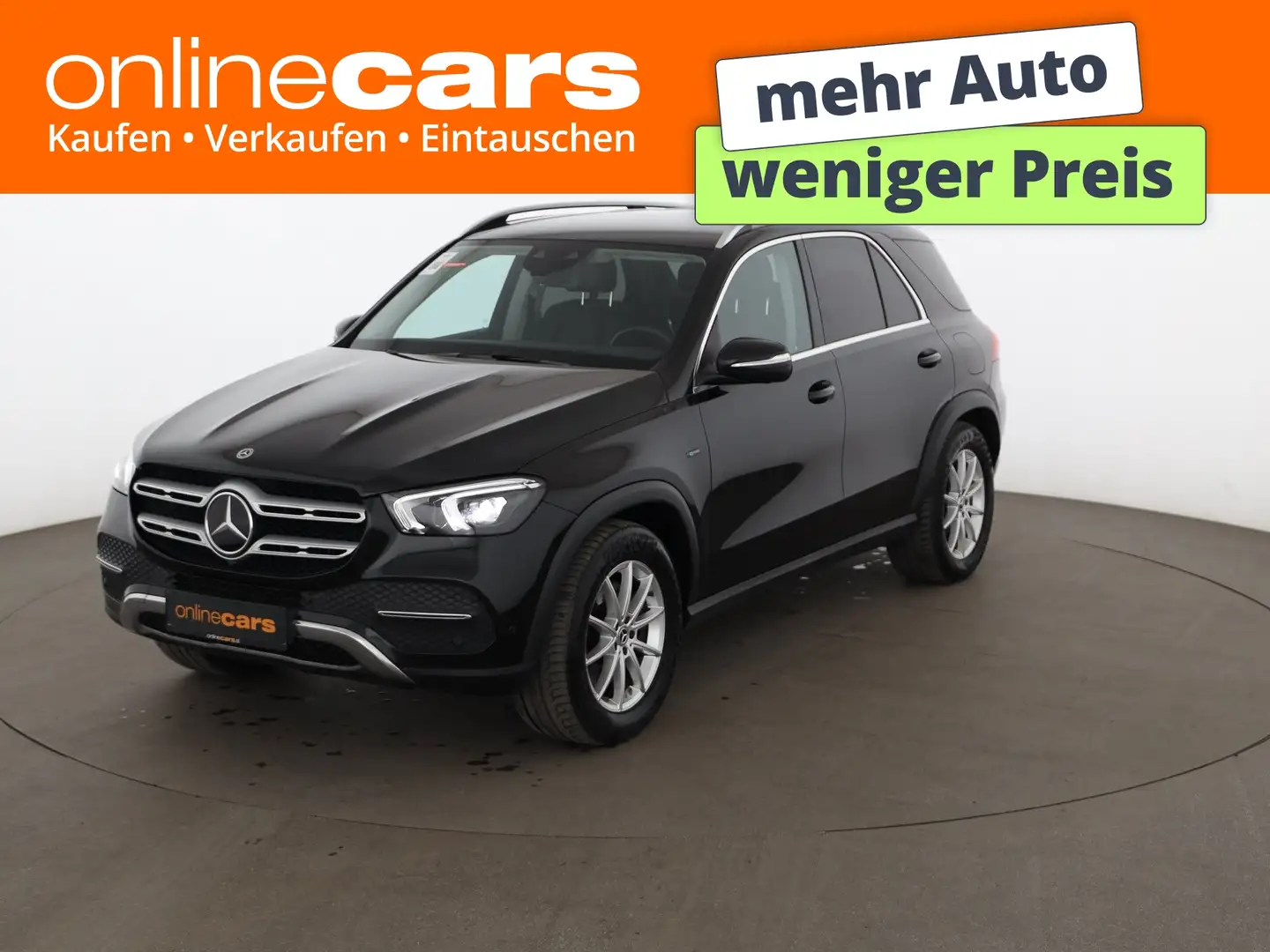 Mercedes-Benz GLE 350 de PHEV 4Matic Aut LED 360-CAM RADAR NAVI Schwarz - 1