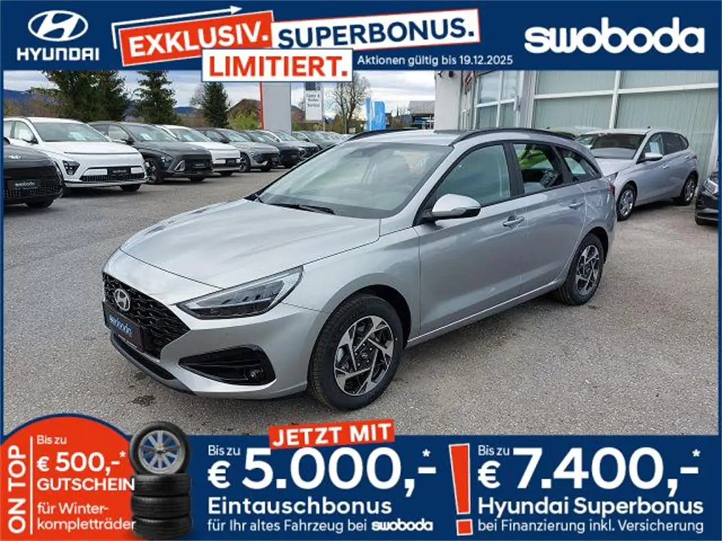 Hyundai i30 Kombi - PD GO 1.5 DPI c5kg1 Silber - 1