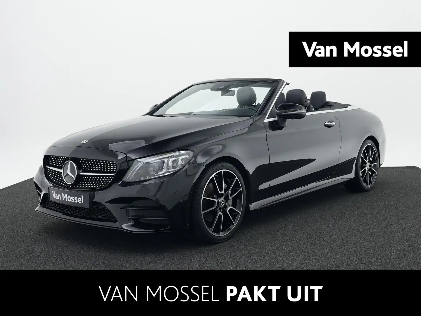 Mercedes-Benz C 180 Cabrio Premium Plus Pack Automaat | Navigatie | Bu Zwart - 1