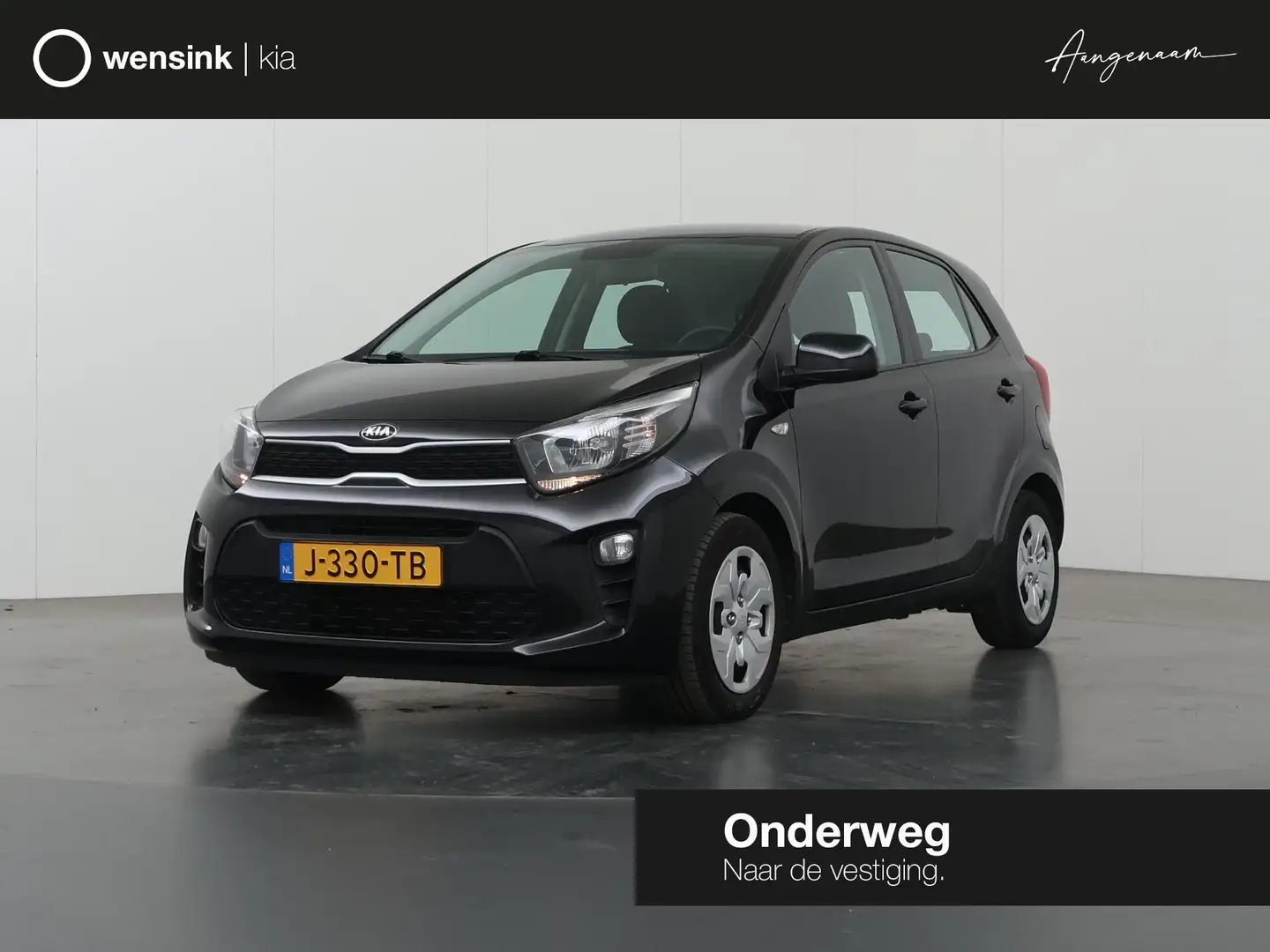 Kia Picanto 1.0 MPi ComfortPlusLine | Parkeercamera | Airco | Noir - 1