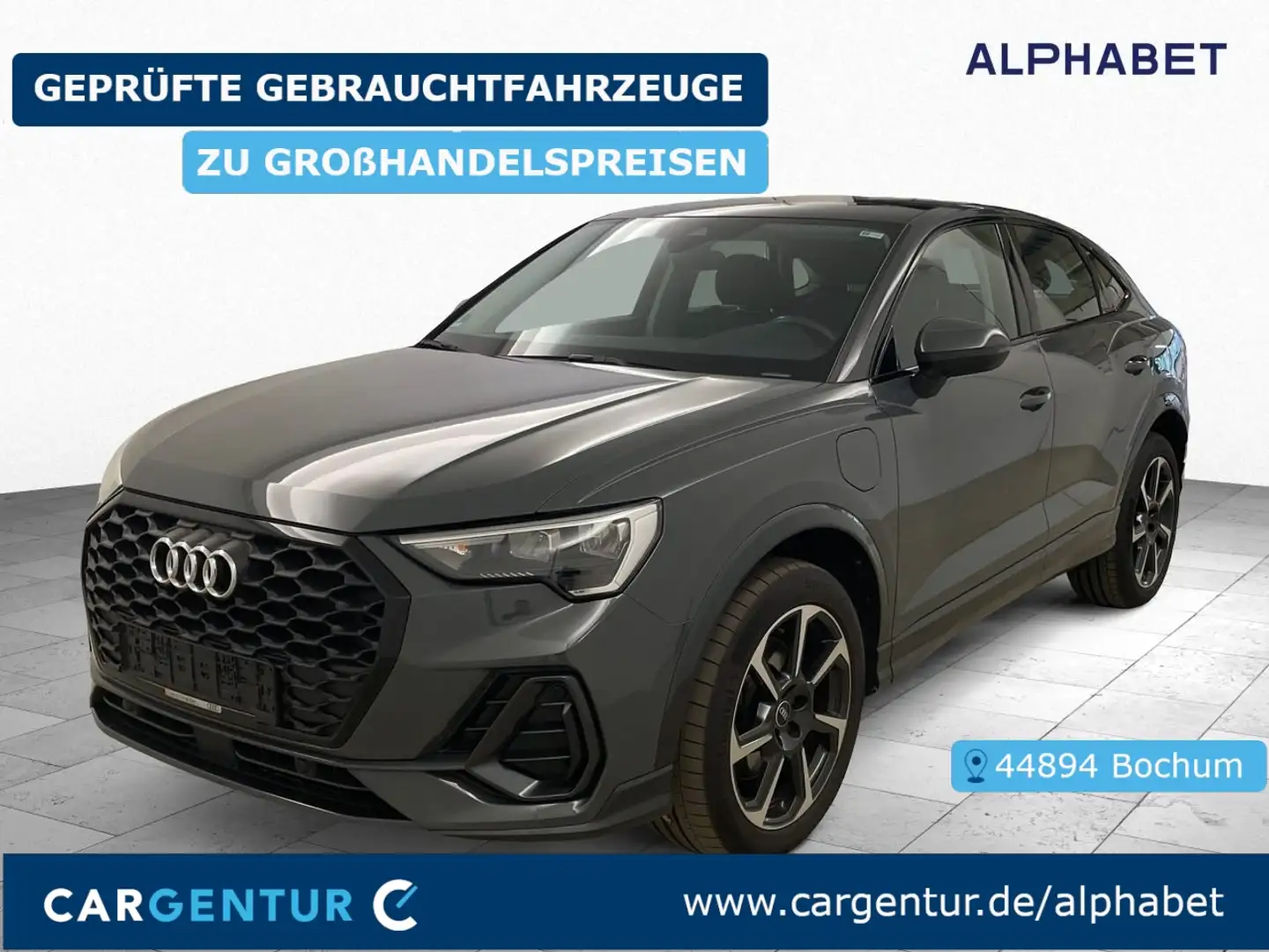 Audi Q3 Sportback 45 1.4 TFSI e Virtual AHK LED Gris - 1