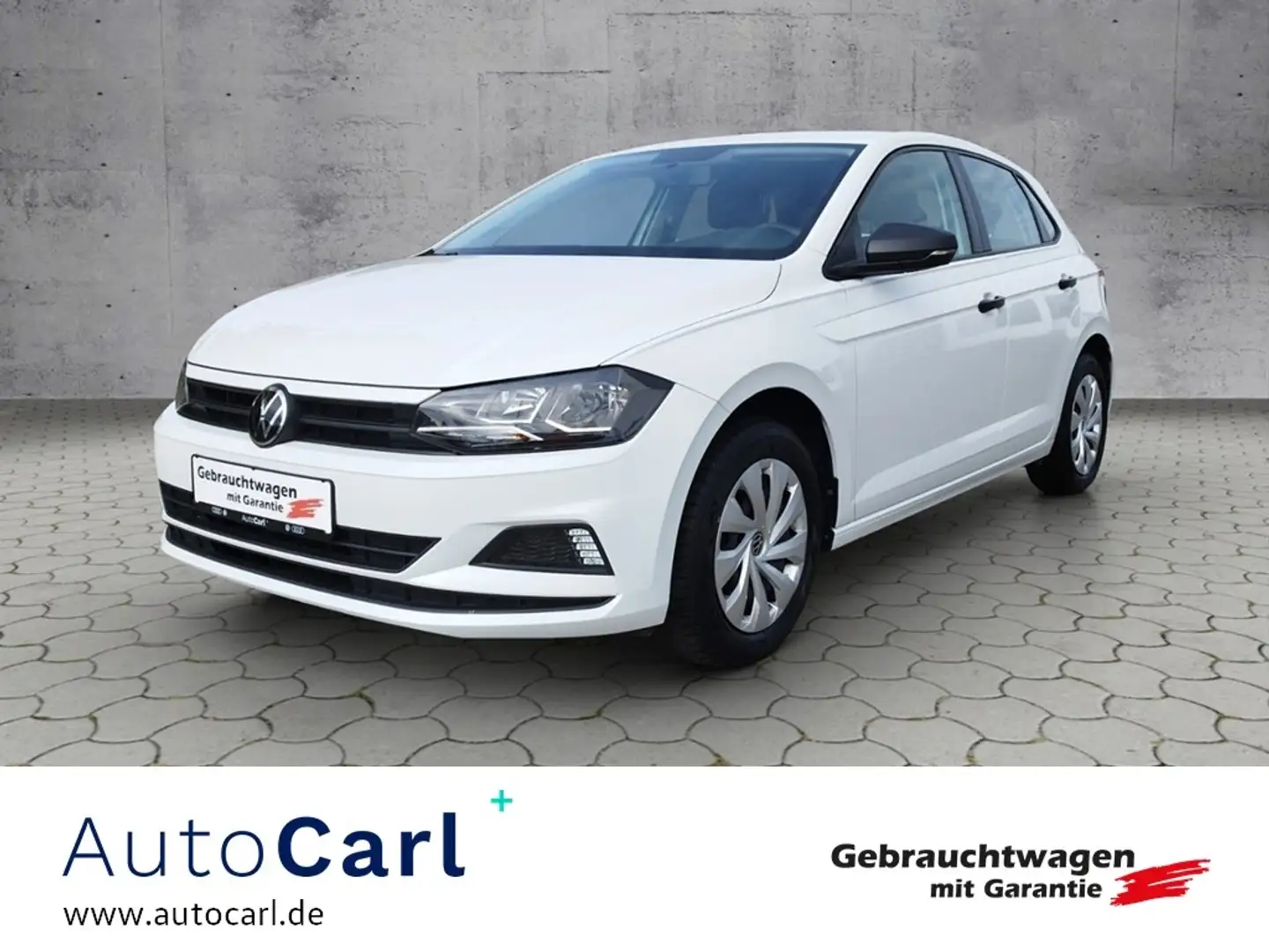 Volkswagen Polo Trendline 1.0 SHZ/KLIMA Weiß - 1