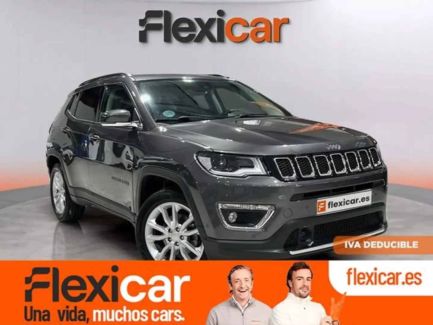 Jeep Compass 1.3+Gse+110kW+%28150CV%29+Limited+DDCT+4x2 Gris - 1