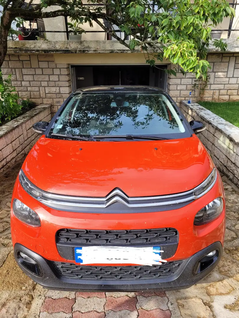 Citroen C3 1.2i PureTech Highlight Orange - 1