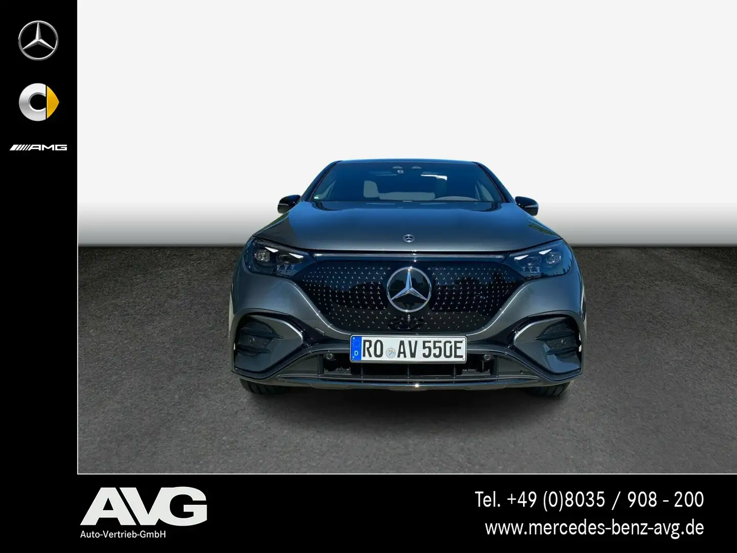 Mercedes-Benz EQE 500 EQE 500 4M SUV AMG Pano AHK 3D Night DIGITAL 360 Šedá - 2