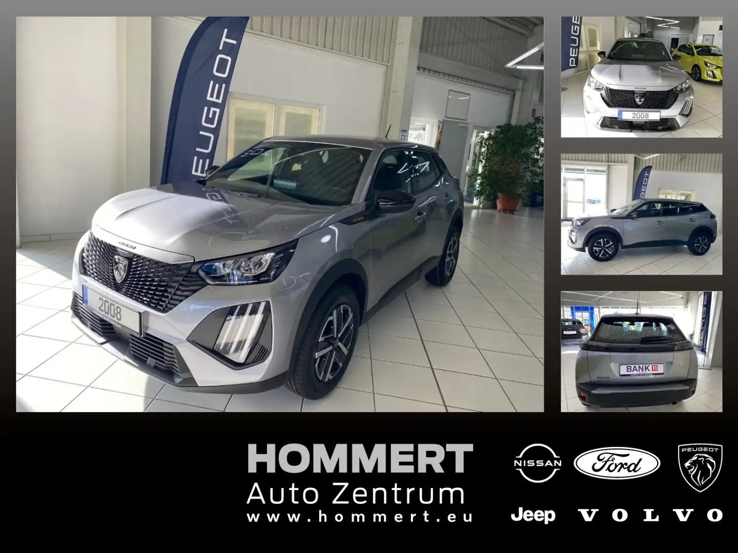 Peugeot 2008 Style PureTech 100 Sitzh.*Tempomat*Klima* Grau - 1