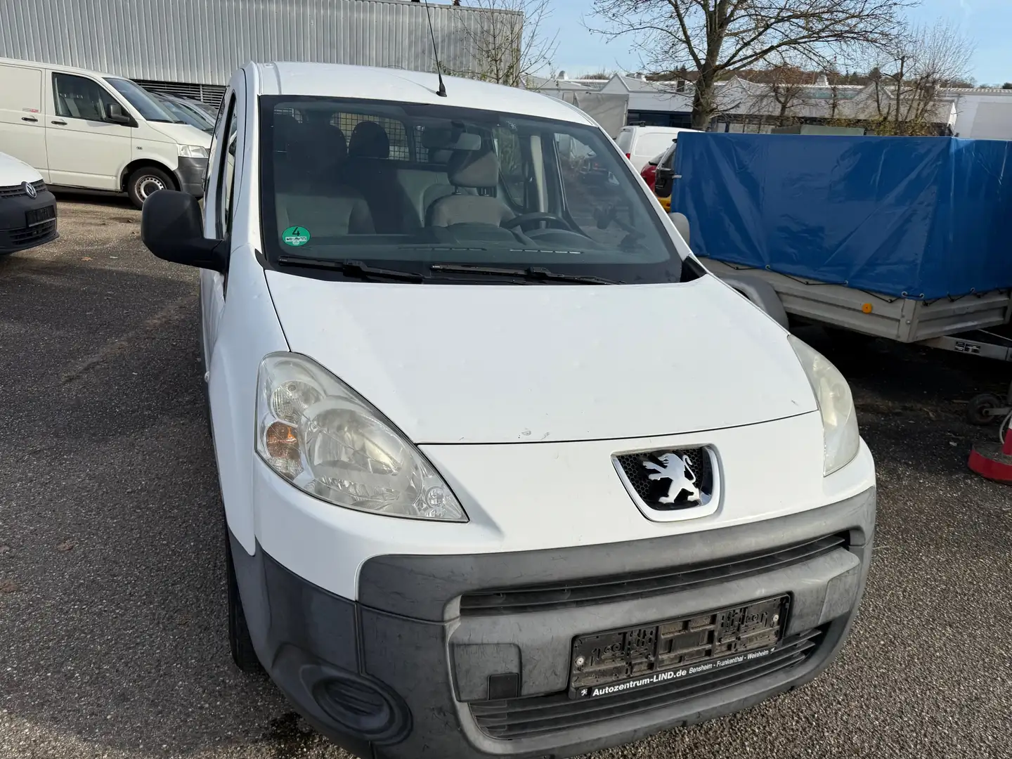 Peugeot Partner L2 Doppelkabine 5 Sitze Klima PDC LKW Weiß - 2