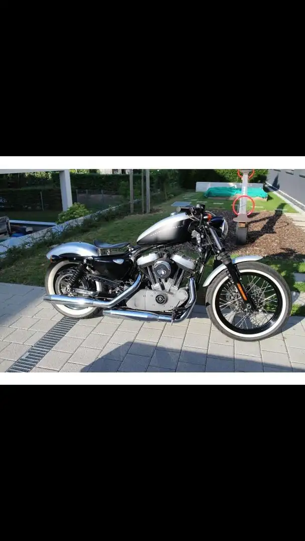 Harley-Davidson XL 1200 siehe Beschreibung Ezüst - 2