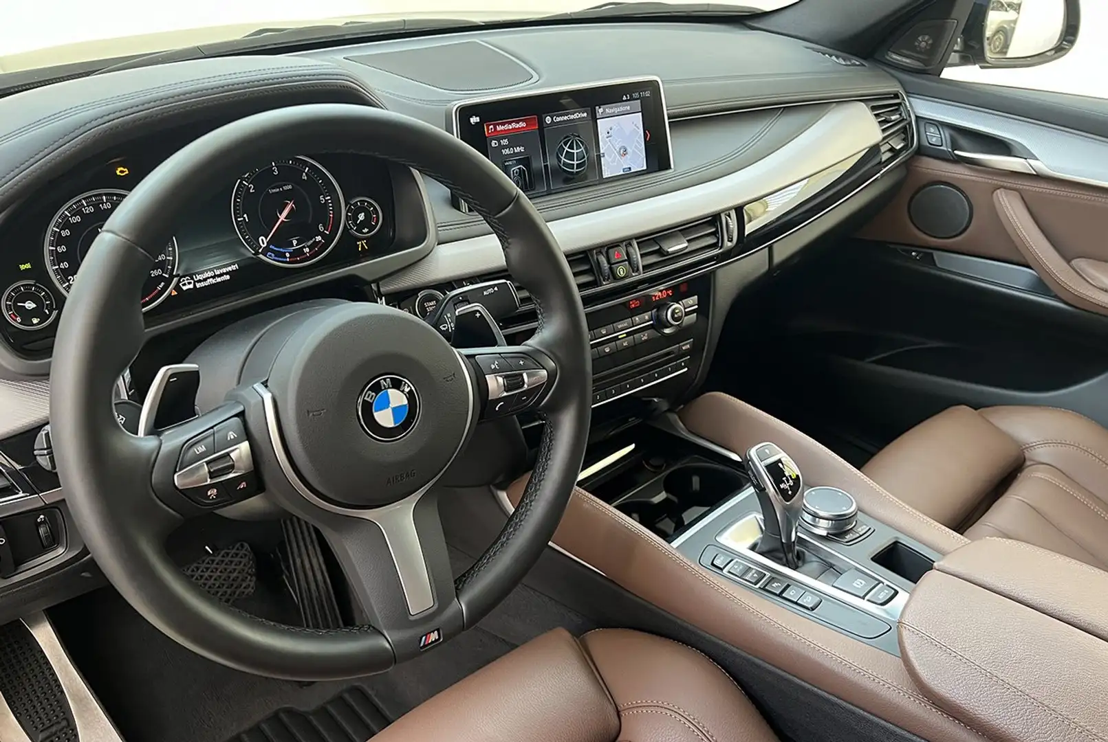 BMW X6 X6 F16 xdrive30d Msport 249cv auto Grigio - 2