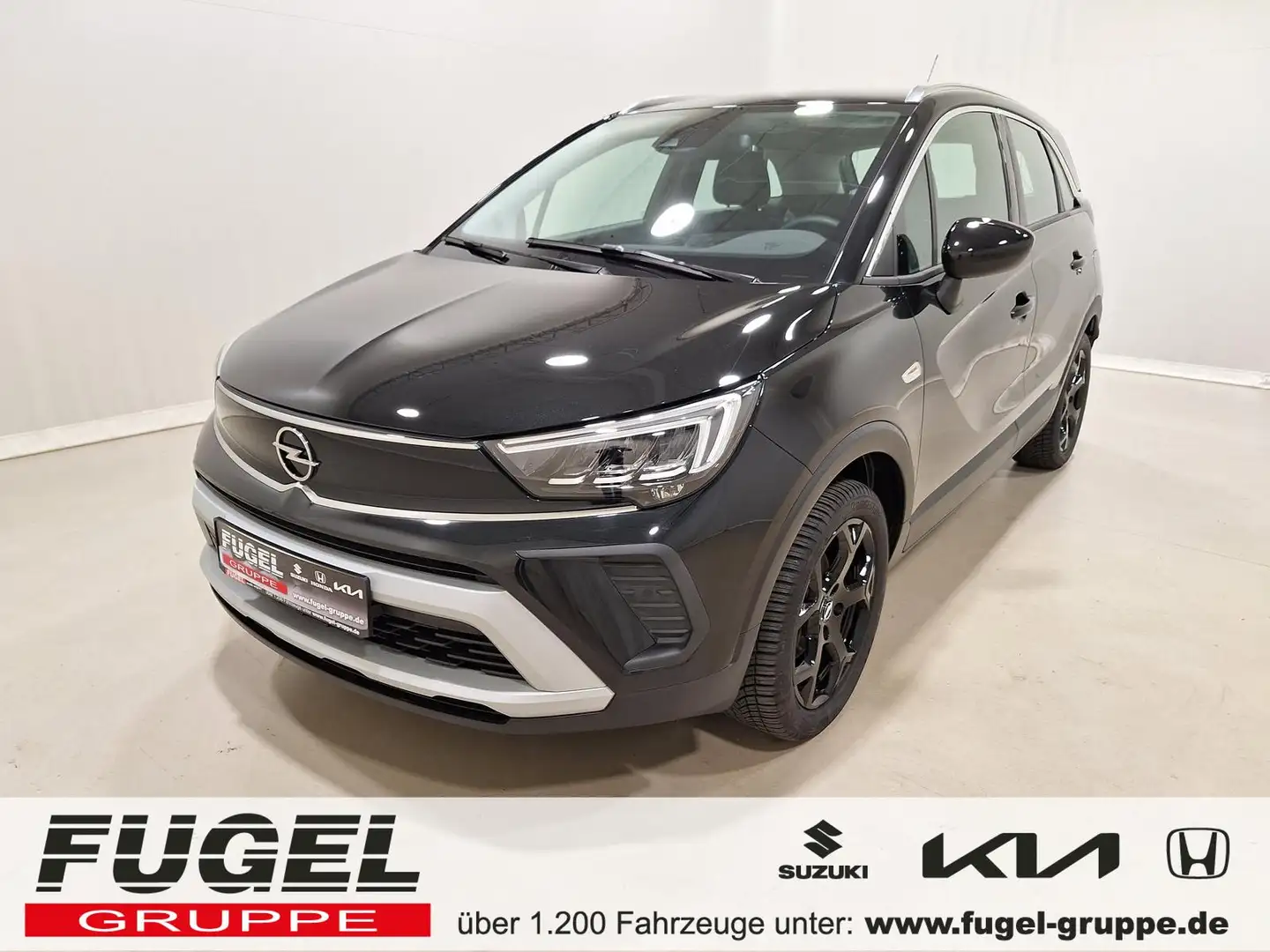 Opel Crossland 1.2 DI AT Elegance LED|SHZ|NAVI|180° Schwarz - 1