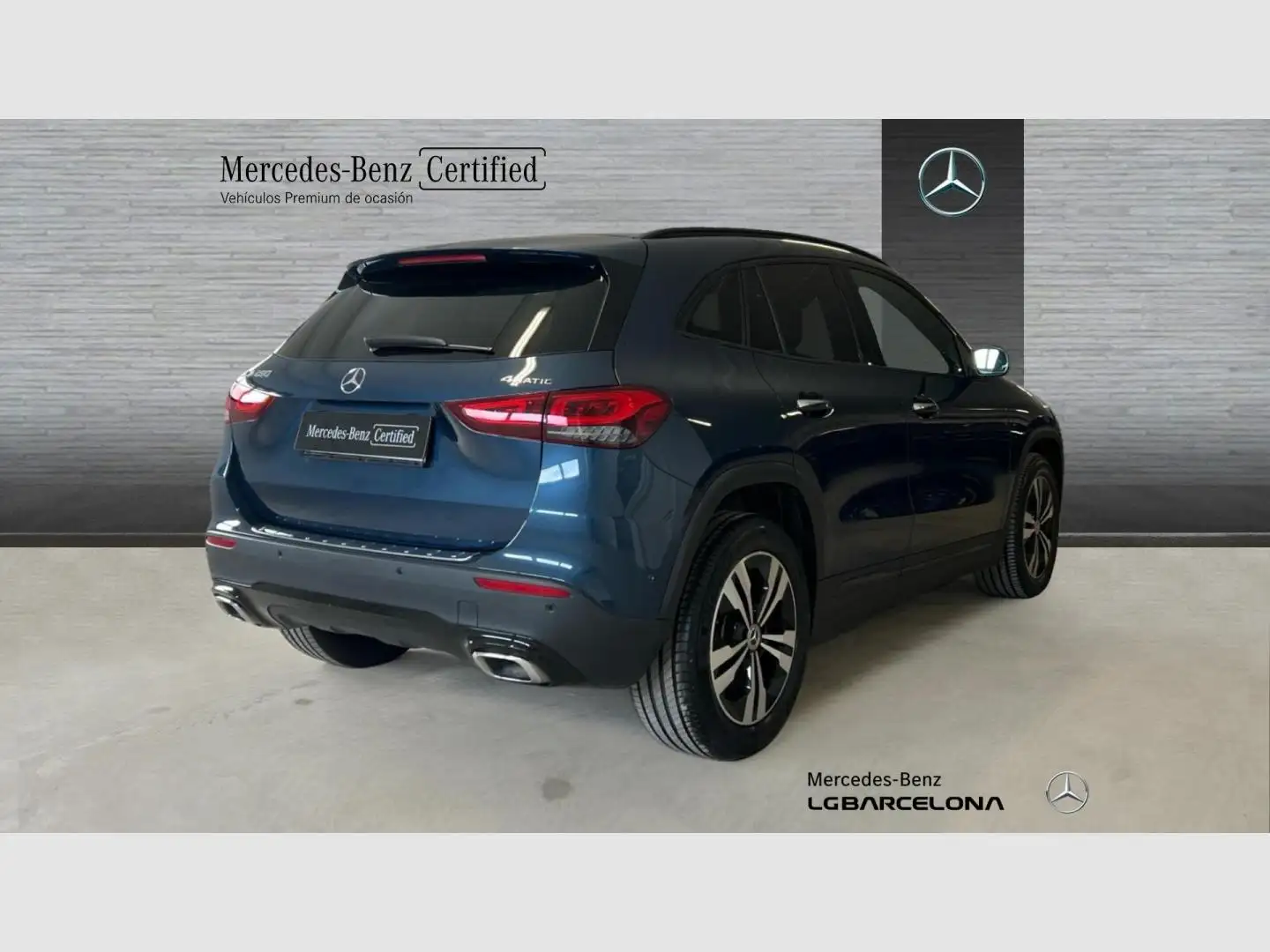 Mercedes-Benz GLA 250 4Matic 8G-DCT Azul - 2