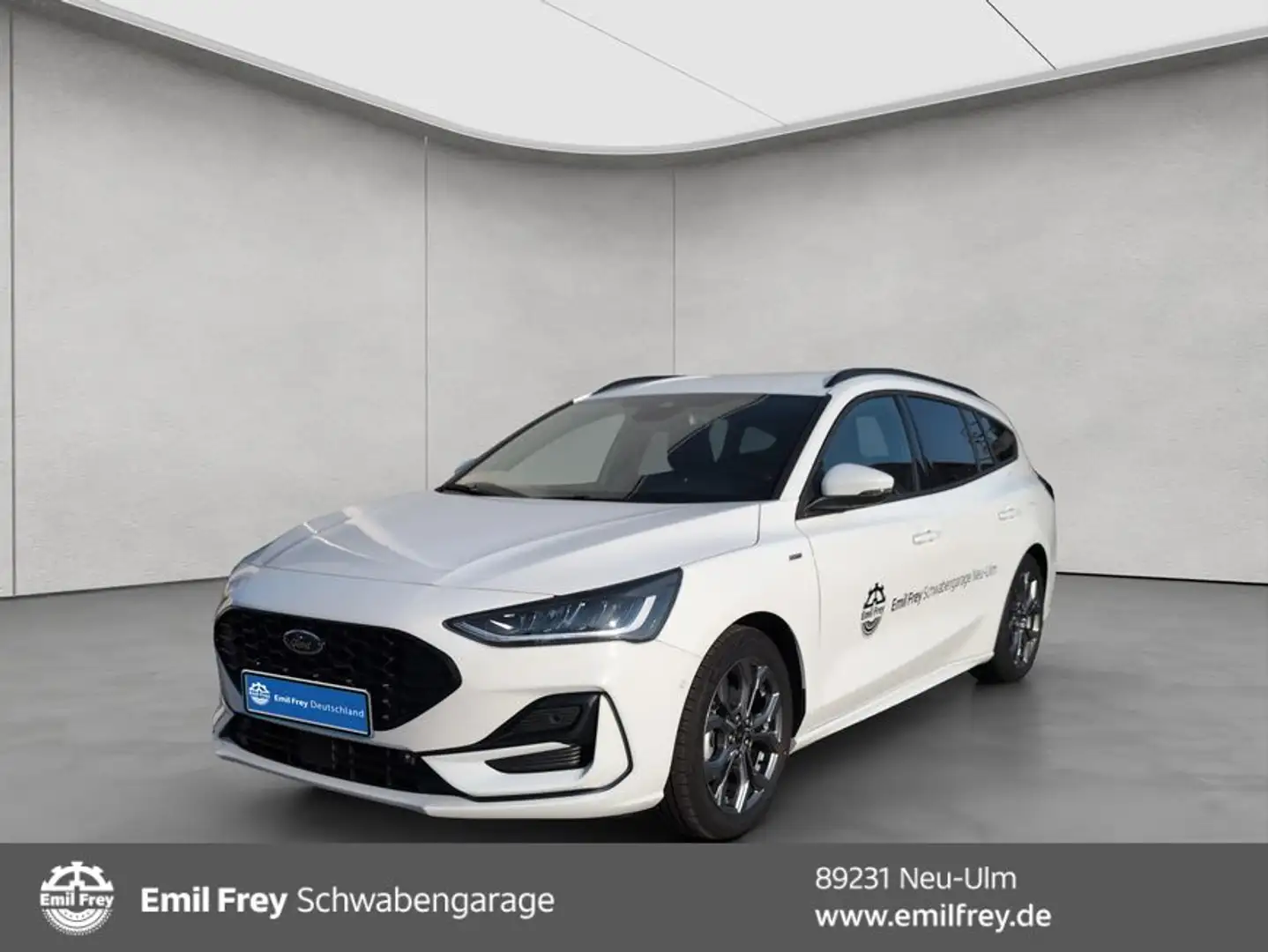 Ford Focus Turnier 1.0 EcoBoost Hybrid ST-LINE 92 kW, 5 Weiß - 1