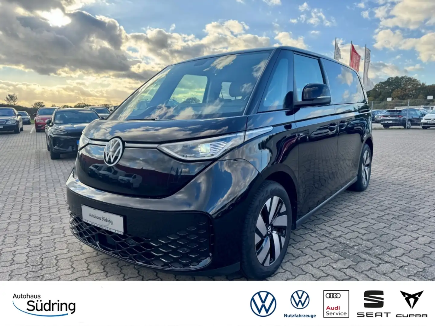 Volkswagen ID. Buzz Pro 77kWh AHK Navi IQ.Light Schwarz - 1