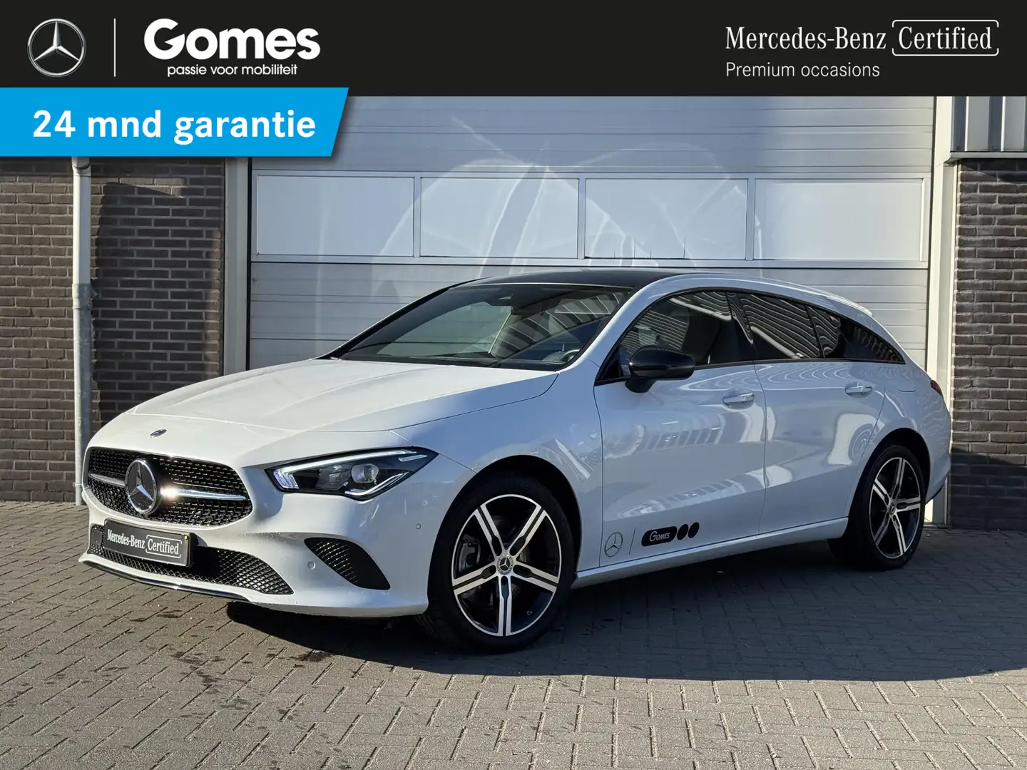 Mercedes-Benz CLA 250 Shooting Brake e | Panoramadak | Nightpakket | Wit - 1