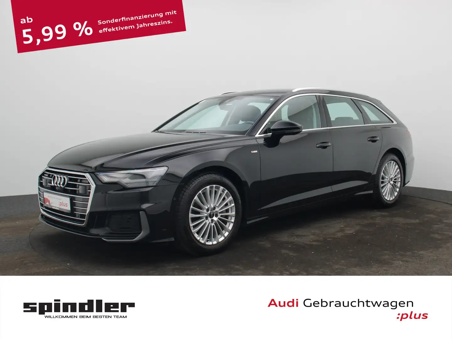 Audi A6 design 45TDI quattro S-tronic/ LED, HuD Schwarz - 1