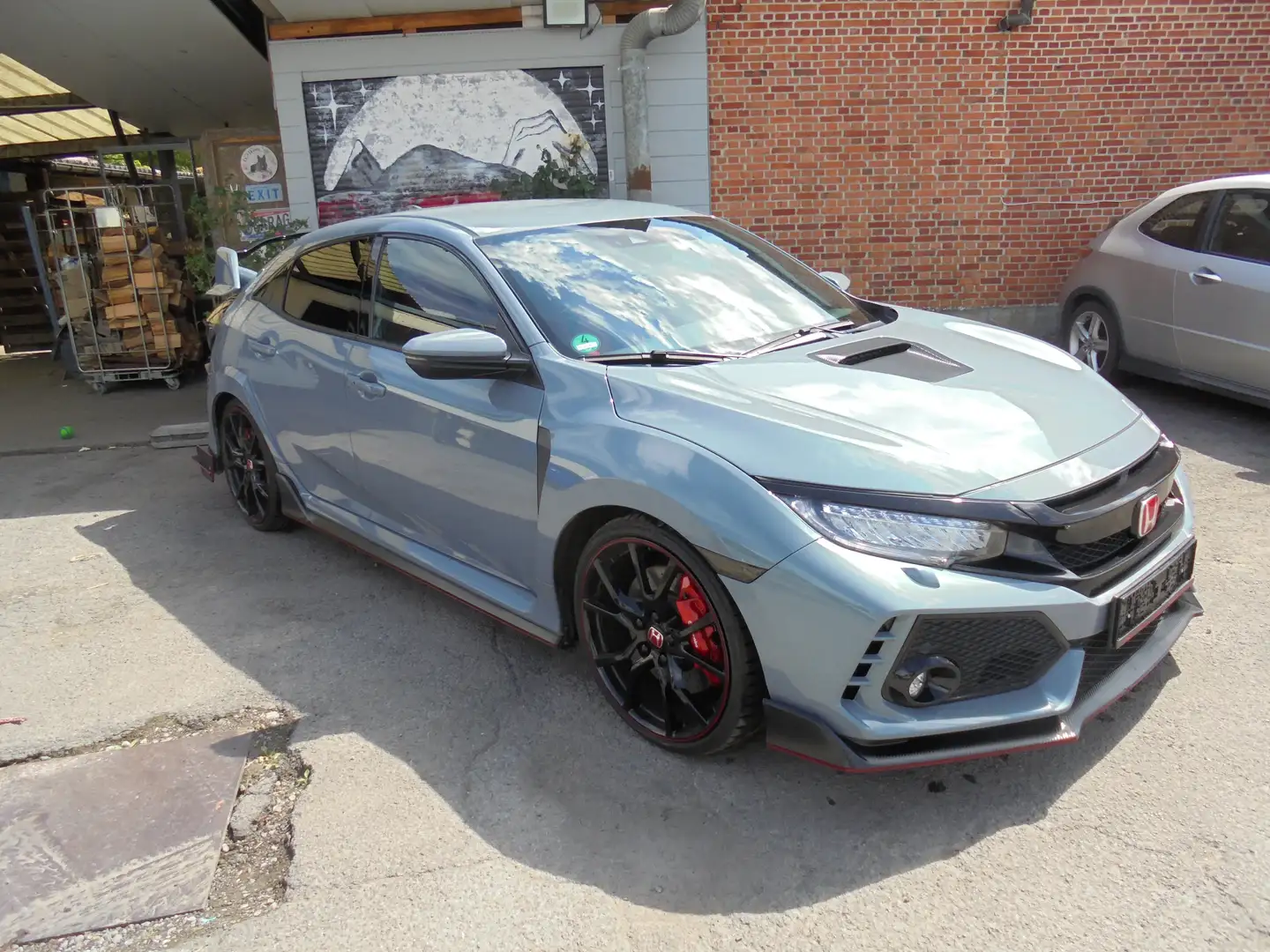 Honda Civic Type R 2.0 i- GT CARBON  (EU6.2) winterband op alu Серый - 2