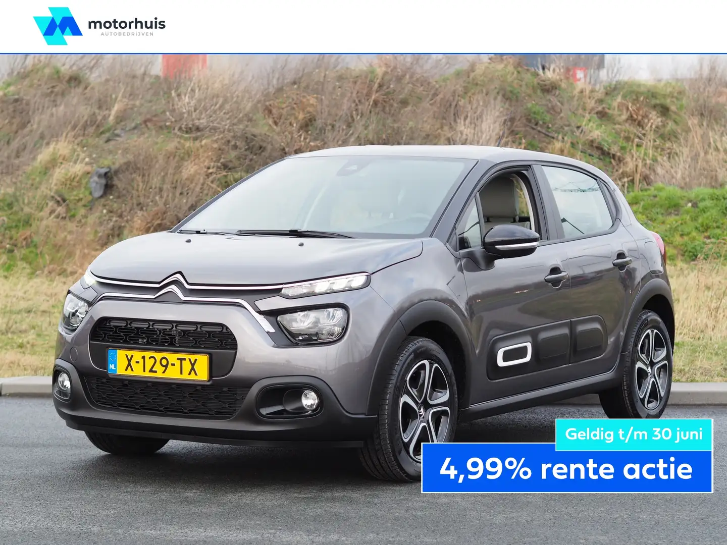 Citroen C3 | PLUS | NAVIGATIE | DAB+ | STOELVERWARMING | Gris - 1