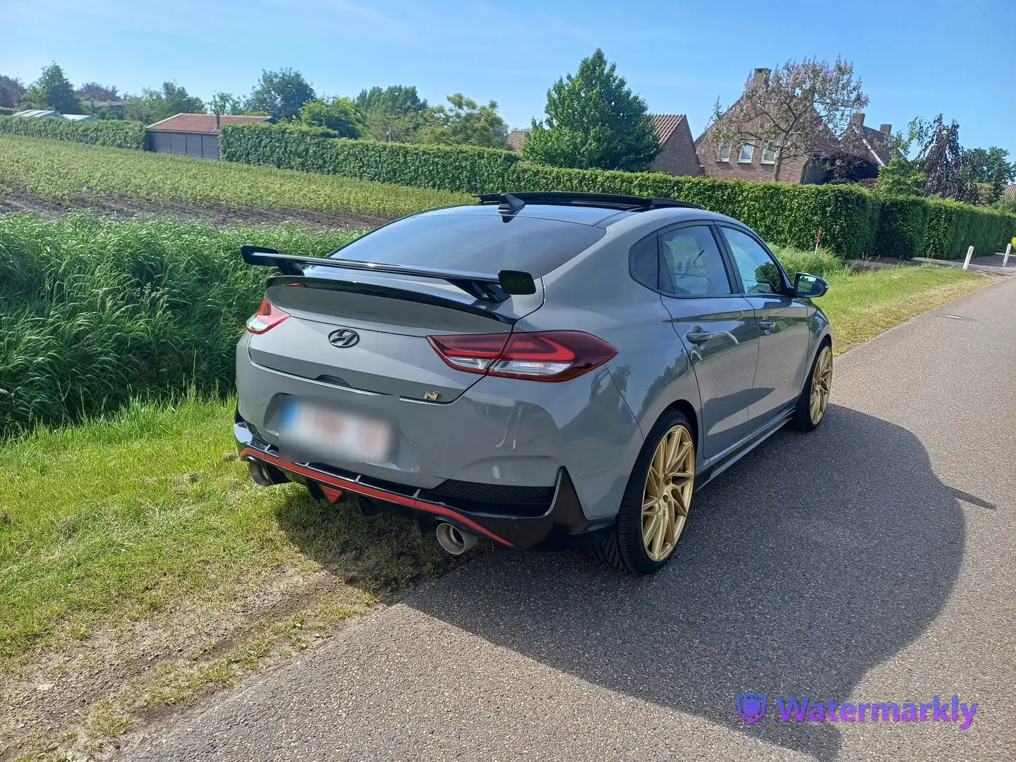 Hyundai i30 N 2.0 T-GDI Fastback N Performance+4BANDENENVELGEN siva - 1