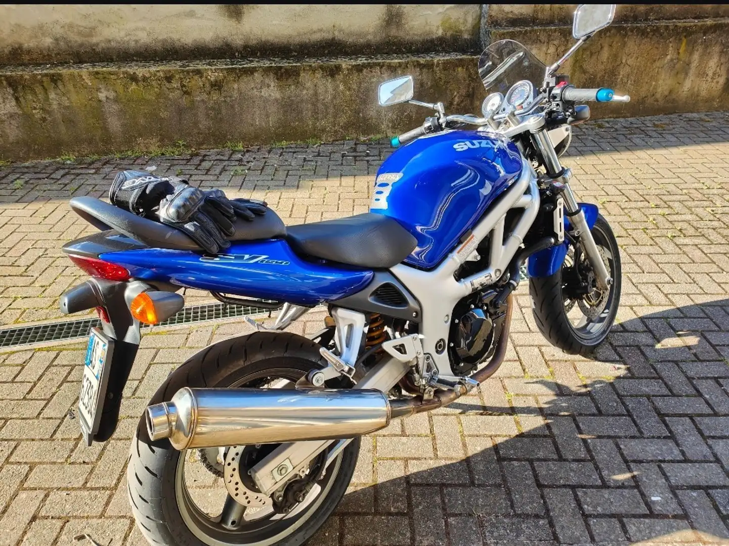Suzuki SV 650 Kék - 2