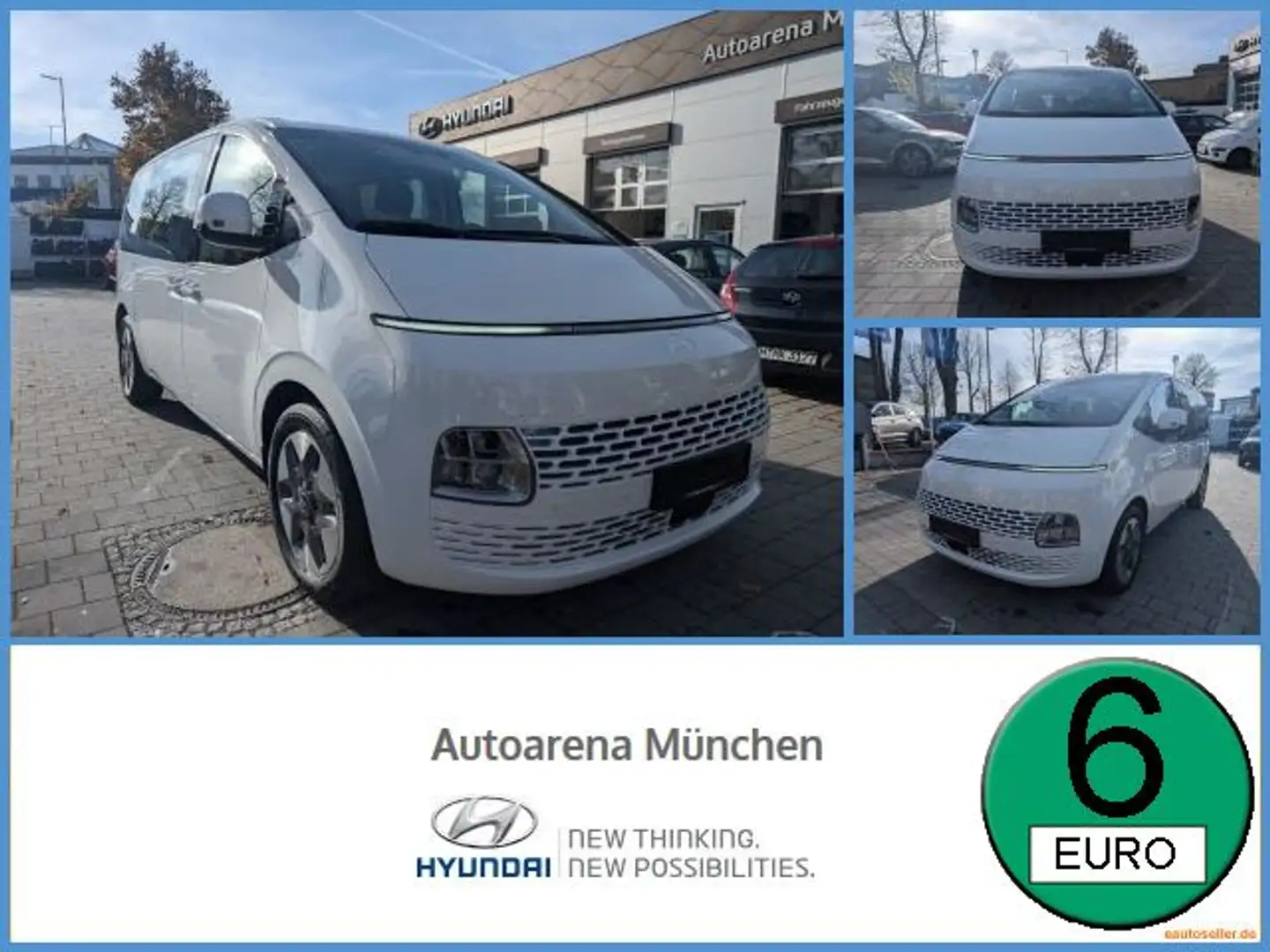 Hyundai STARIA 9-Sitzer (MY25) HEV 1.6 T-GDI TREND 2WD Alb - 1