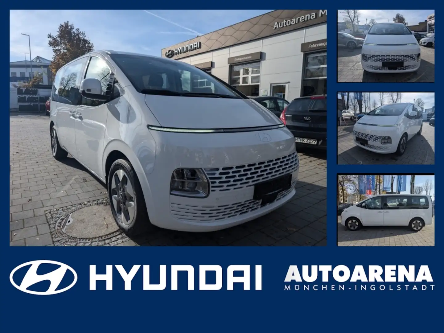 Hyundai STARIA 9-Sitzer (MY25) HEV 1.6 T-GDI TREND 2WD Weiß - 1