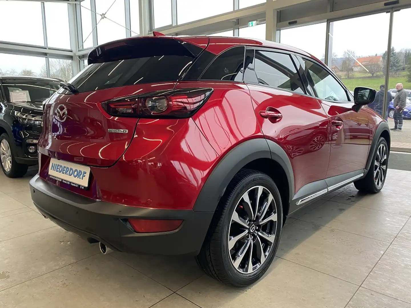 Mazda CX-3 2.0 Selection DuK AUTOMATIK  AHK LED NAV KAM Rot - 2