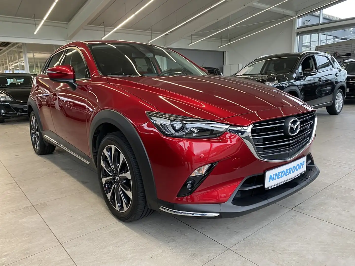 Mazda CX-3 2.0 Selection DuK AUTOMATIK  AHK LED NAV KAM Rot - 1