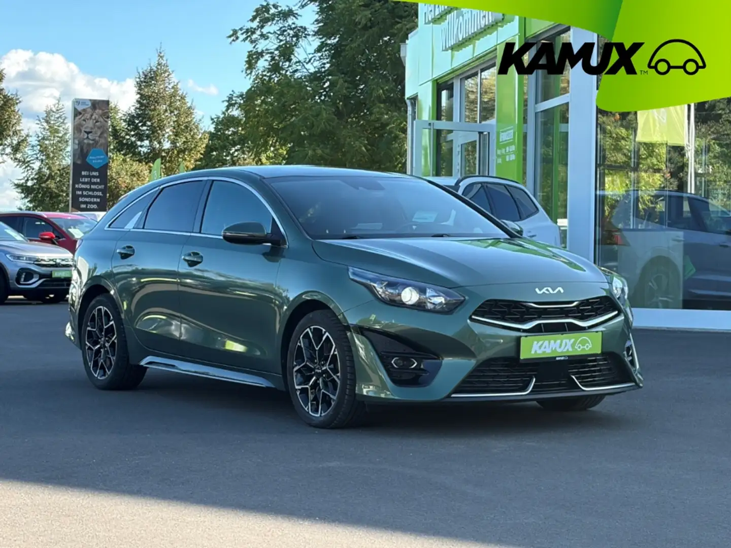 Kia ProCeed / pro_cee'd 1.5T-GDI SW Aut.GT-Line+LED+NAVI+TEMPO Grün - 1