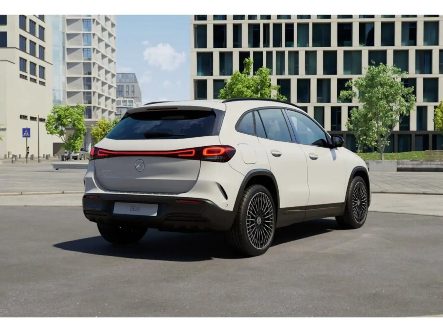 Mercedes-Benz EQA 250 AMG-Sport/Burm/360/Night/Distr/Ambi/Memo Weiß - 2