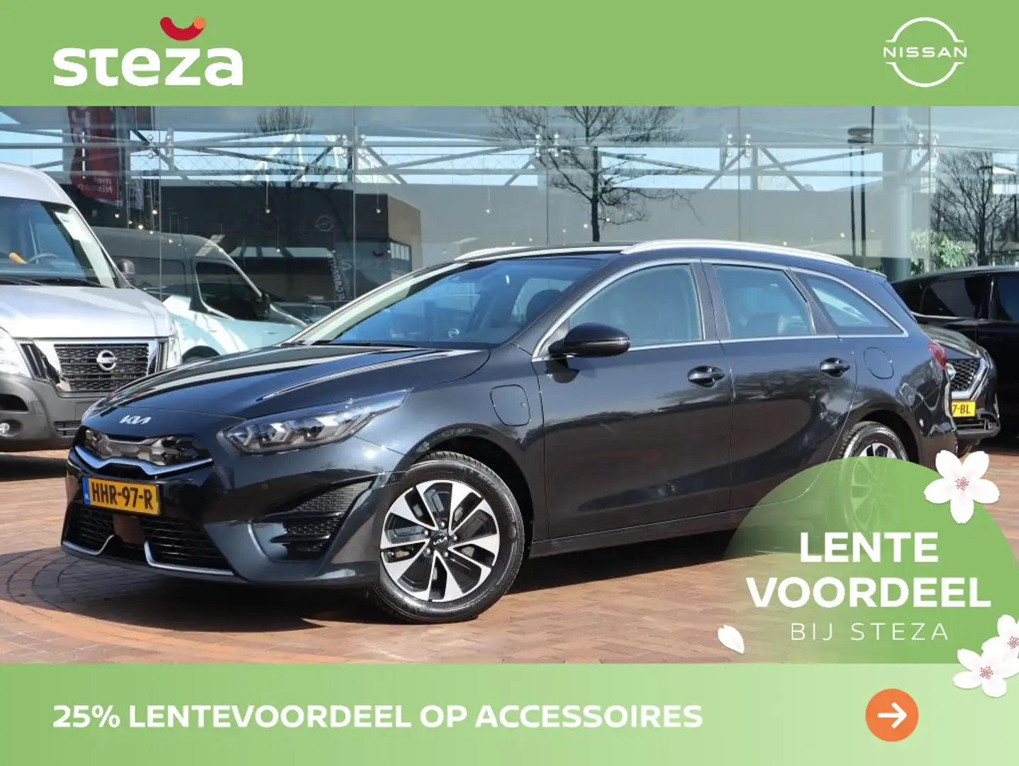 Kia Ceed SW / cee'd SW Sportswagon 1.6 GDI PHEV DynamicPlusLine / Elektri Zwart - 1