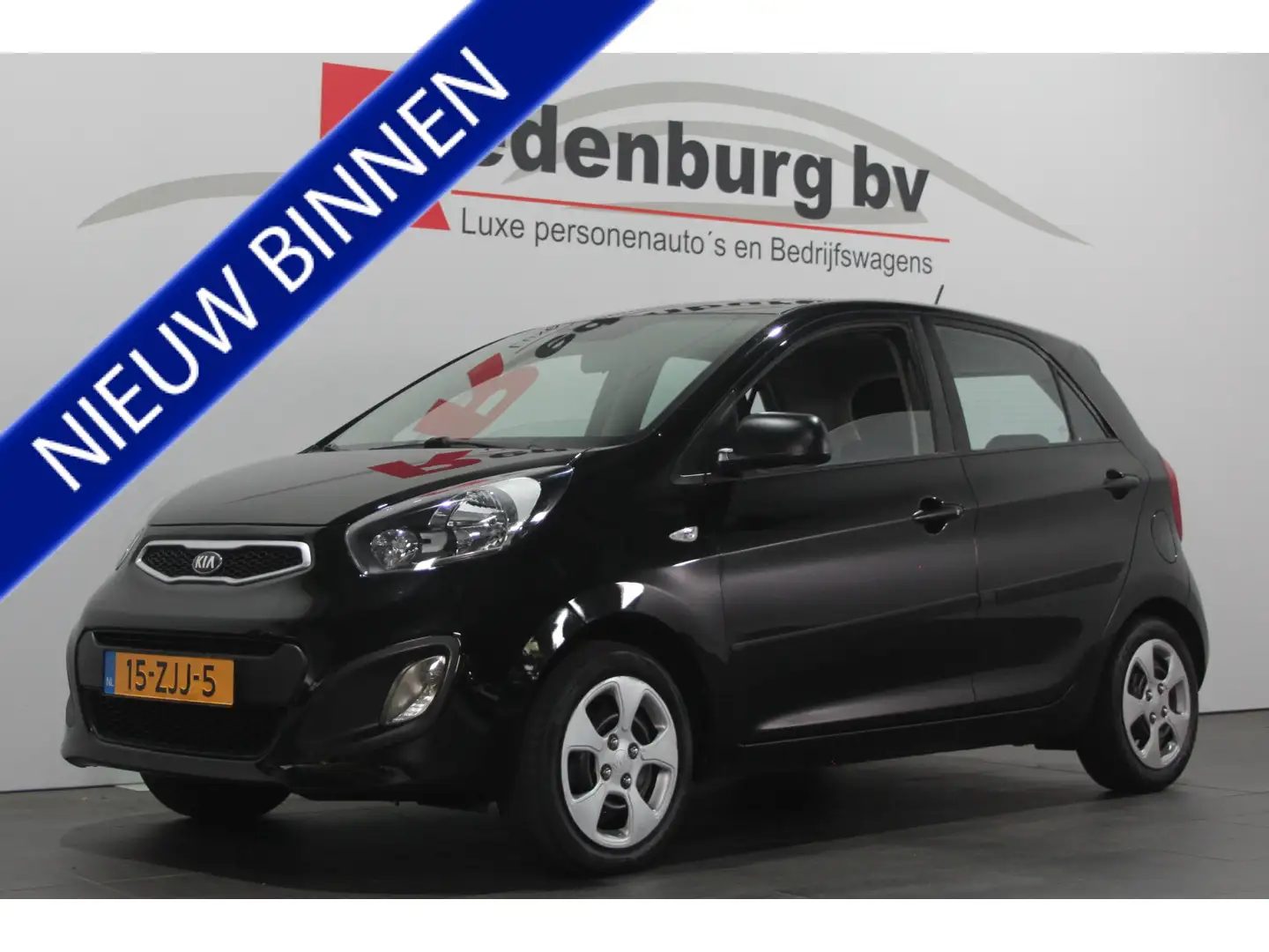 Kia Picanto 1.0 CVVT Zwart - 1