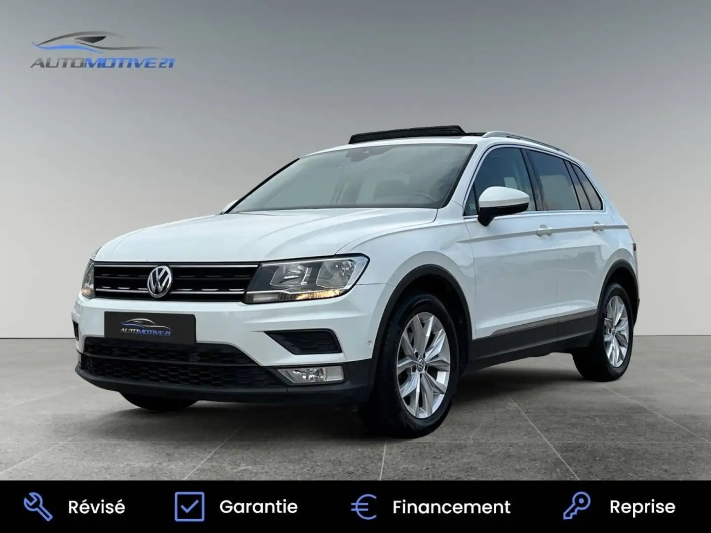 Volkswagen Tiguan 2.0 TDI 150 FAP BlueMotion Carat Blanc - 1