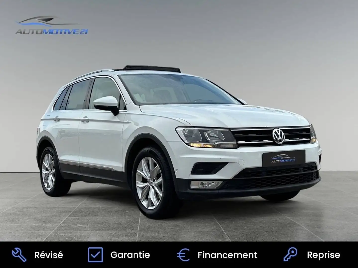 Volkswagen Tiguan 2.0 TDI 150 FAP BlueMotion Carat Weiß - 2