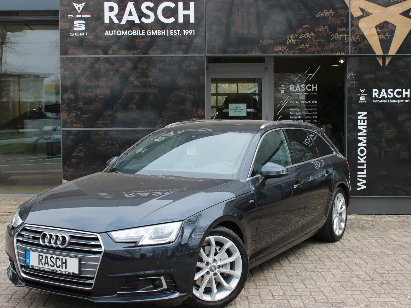 Audi A4 Avant quattro sport 2.0 TDI DSG +AHK+ACC+NAVI Blau - 1