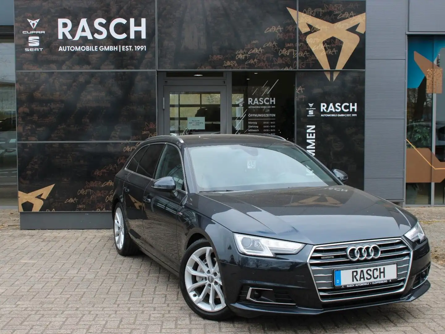 Audi A4 Avant quattro sport 2.0 TDI DSG +AHK+ACC+NAVI Blau - 2