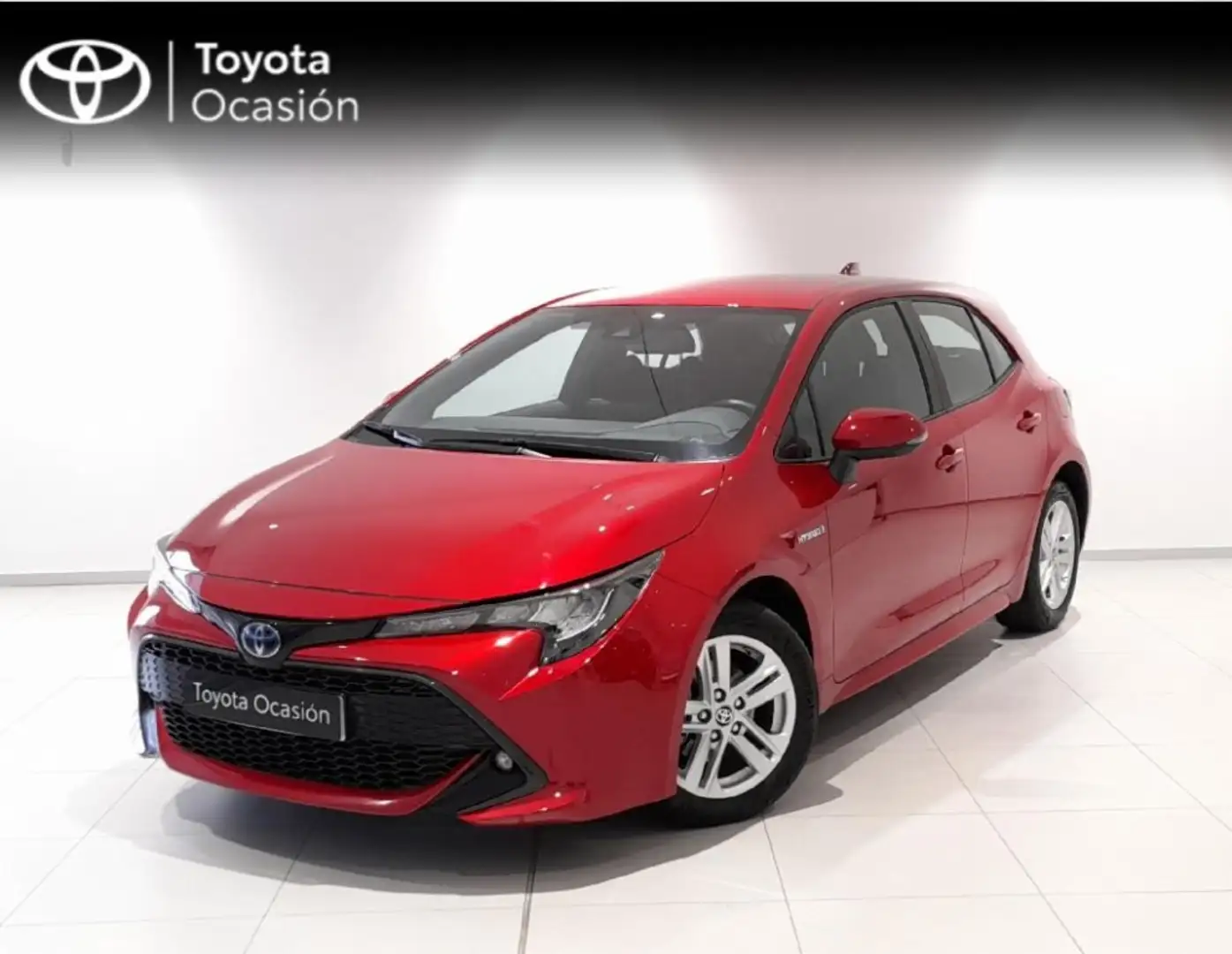 Toyota Corolla BERLINA CON PORTON 1.8 HYBRID ACTIVE TECH E-CVT 12 Rojo - 1