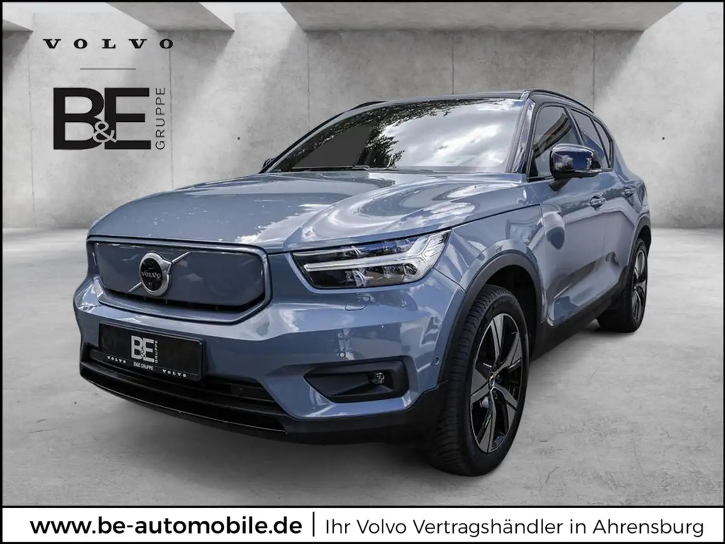Volvo XC40 Recharge Pure Electric Pro 360° Pano H-K Gris - 1