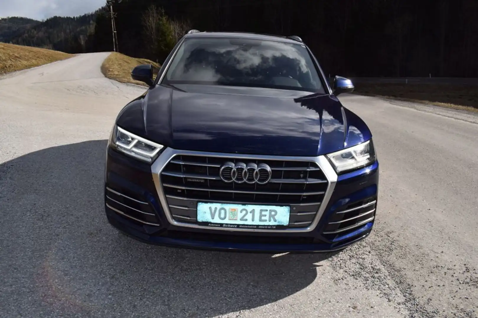 Audi Q5 quattro sport sline luftfederung Blau - 1