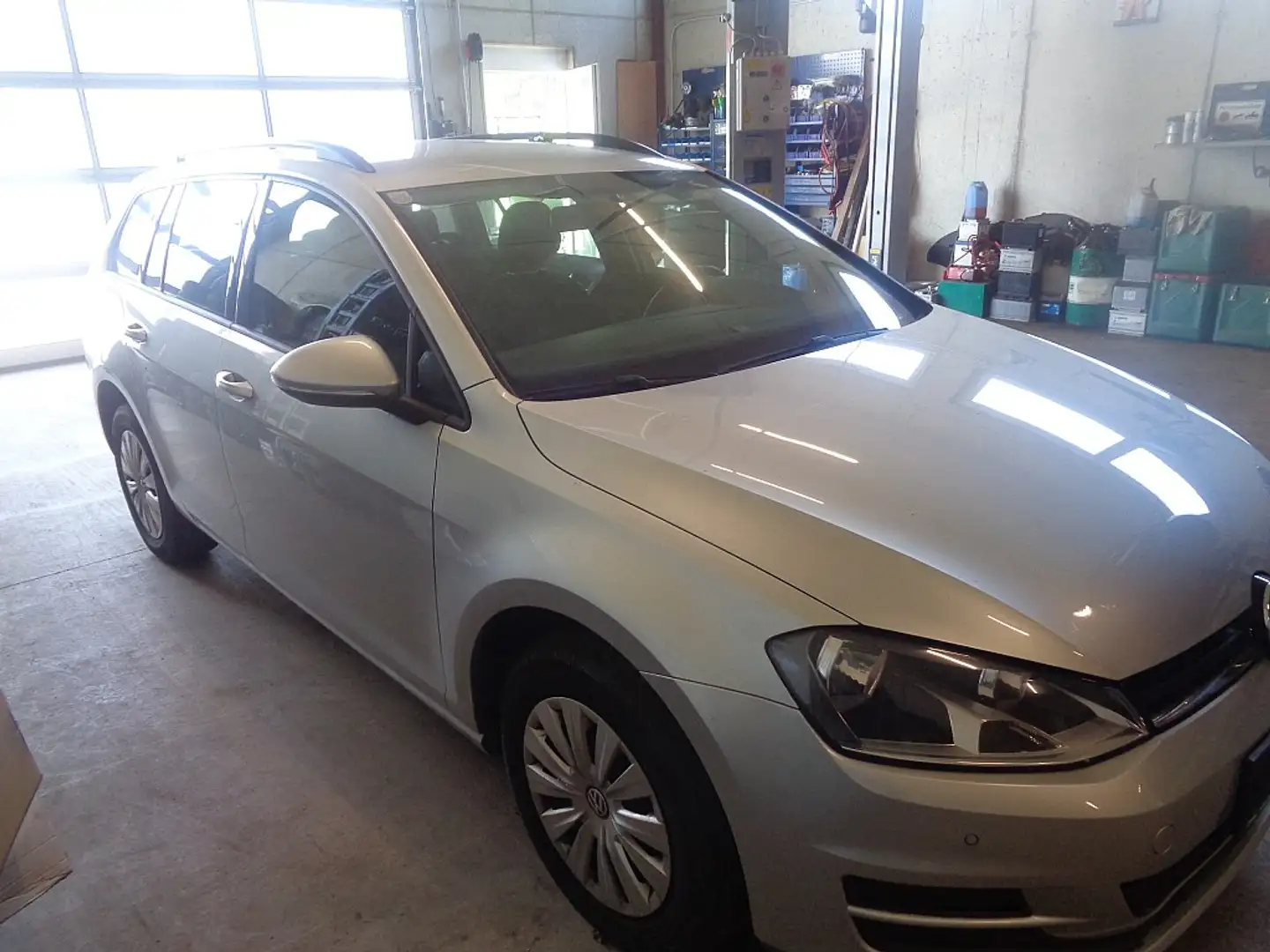 Volkswagen Golf Variant Rabbit 1,6 TDI 4Motion (Braucht Öl) Plateado - 2
