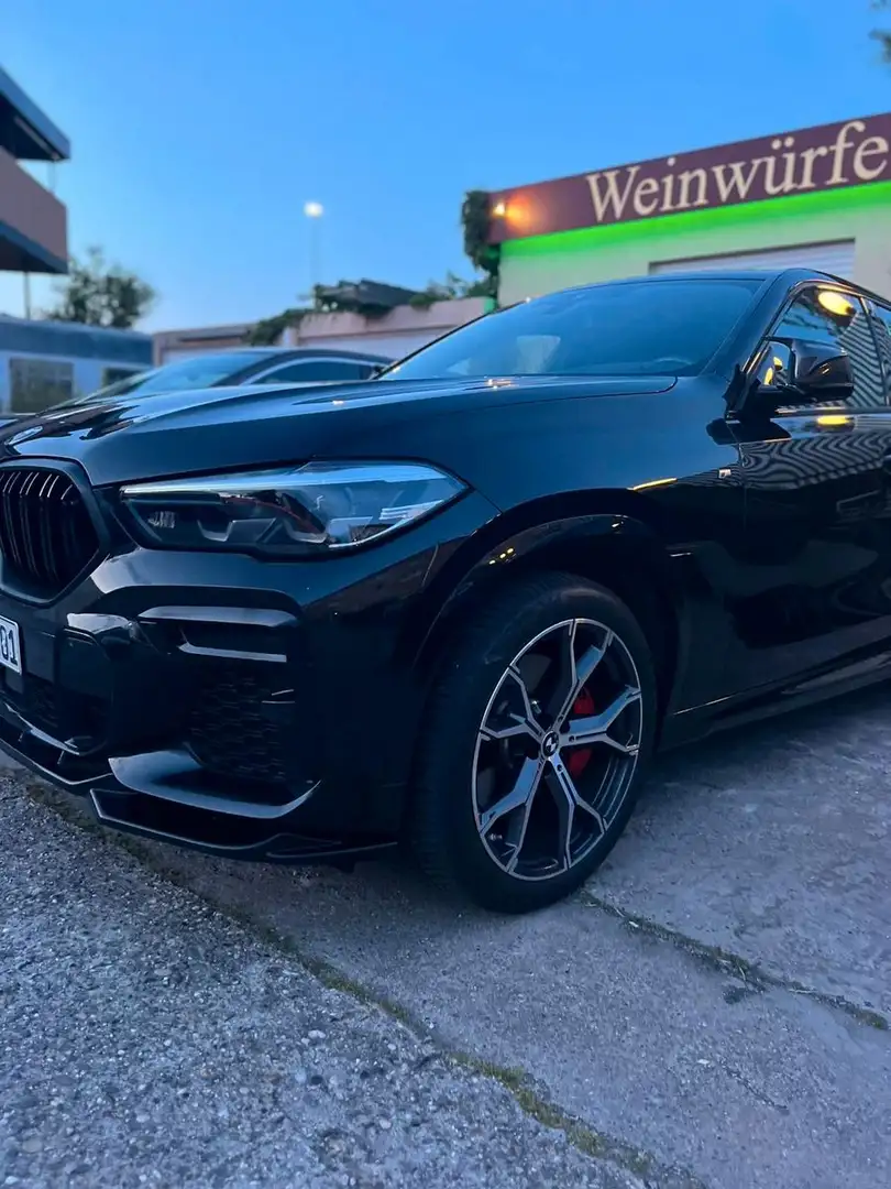 BMW X6 xDrive 30 d M Sport Carbon 21" ACC Leder TOP! Schwarz - 2