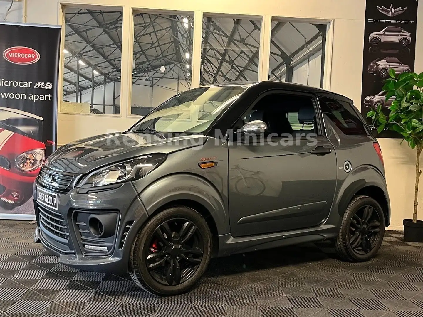 Ligier JS 50 SPORT DCI 8 PS JS50 Mopedauto Microcar 45 Grau - 1