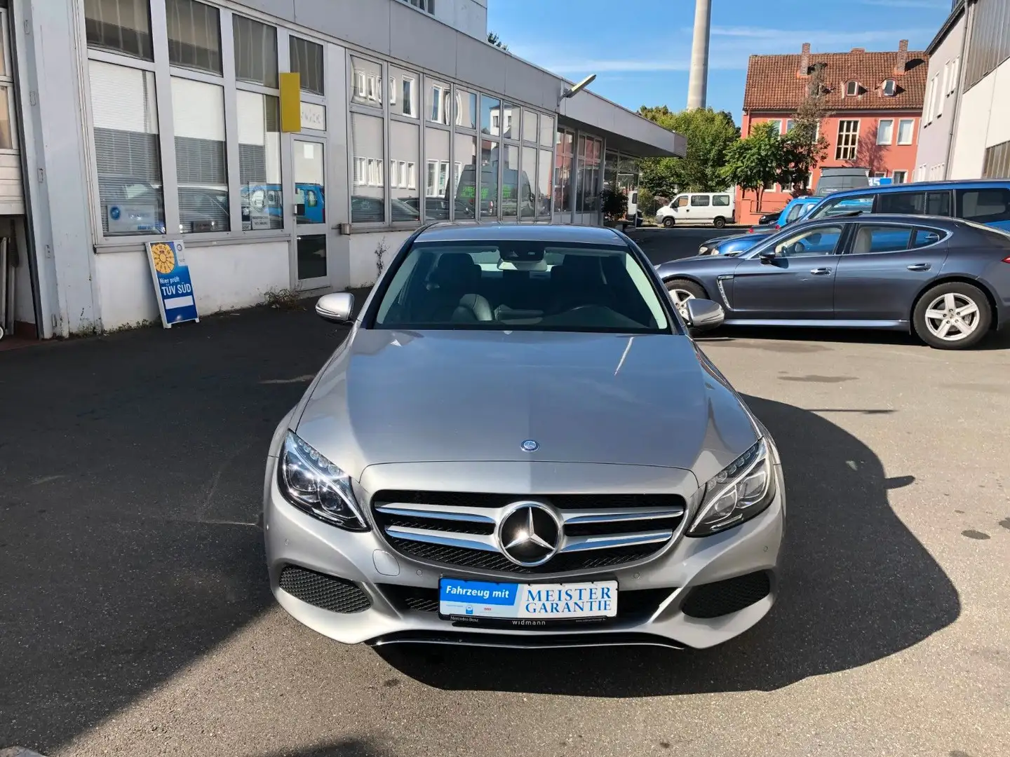 Mercedes-Benz C 180 LEDER*LED MATRIX*Navi*TEMPO* Totwinkel-Assistend Silber - 2